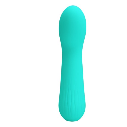 Pretty Love Faun Rechargeable Vibrator Aqua Green - G-Spot Pleasure