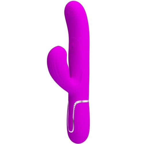 Pretty Love - Perlita Vibrador Punto G 3 En 1 Multifunción Violeta