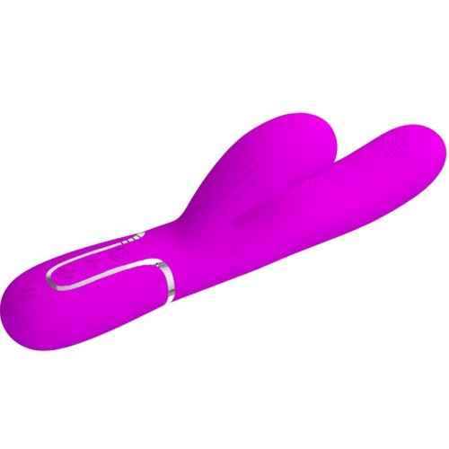 Pretty Love - Perlita Vibrador Punto G 3 En 1 Multifunción Violeta