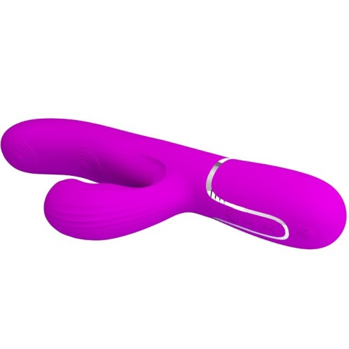 Pretty Love - Perlita Vibrador Punto G 3 En 1 Multifunción Violeta