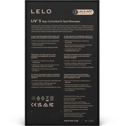 LIV™ 3 G-Spot Stimulator - Personalized Pleasure