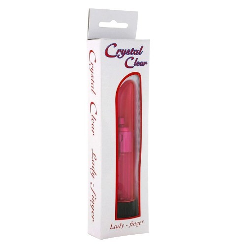 Crystal Clear Vibrator Lady Rosa