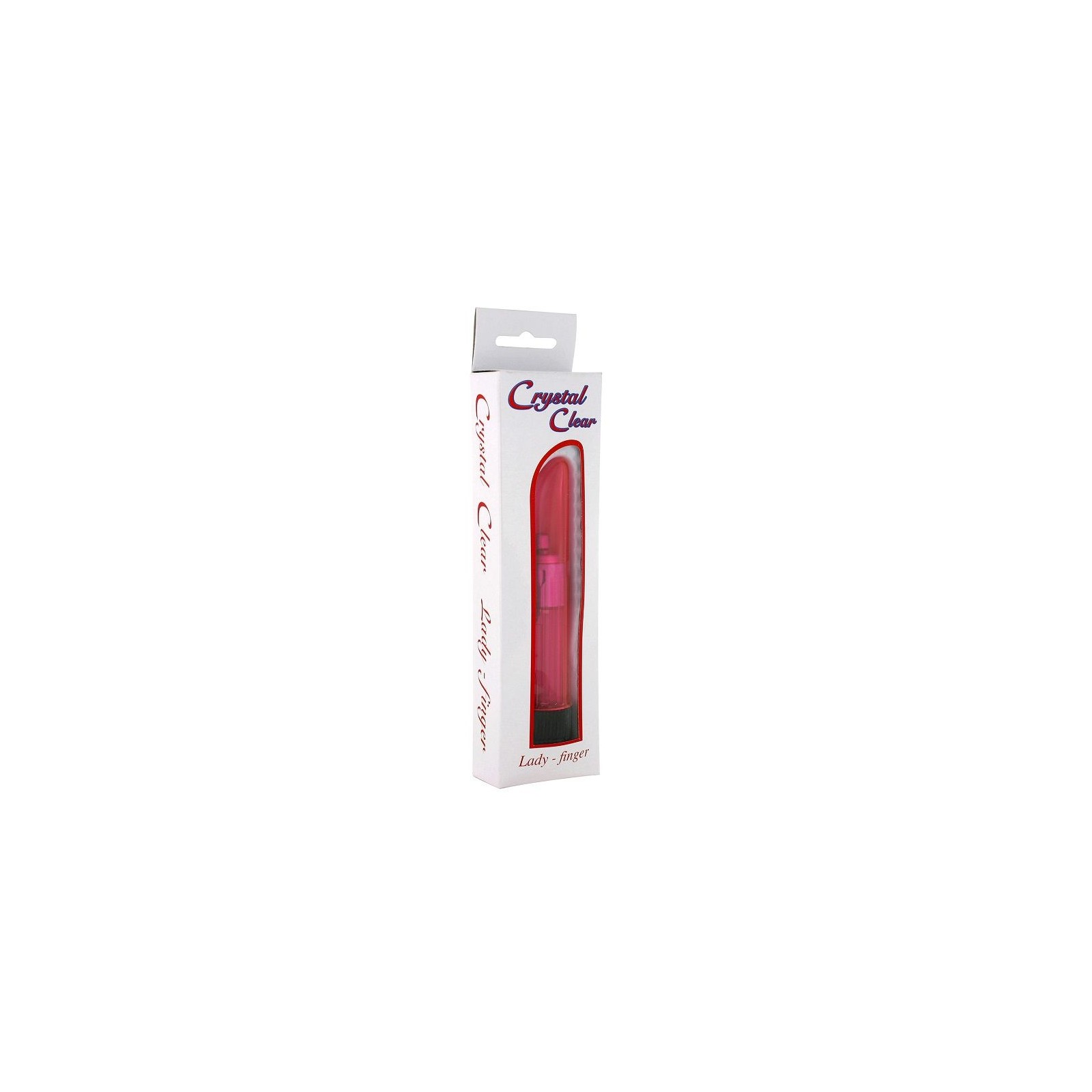 Crystal Clear Vibrator Lady Pink