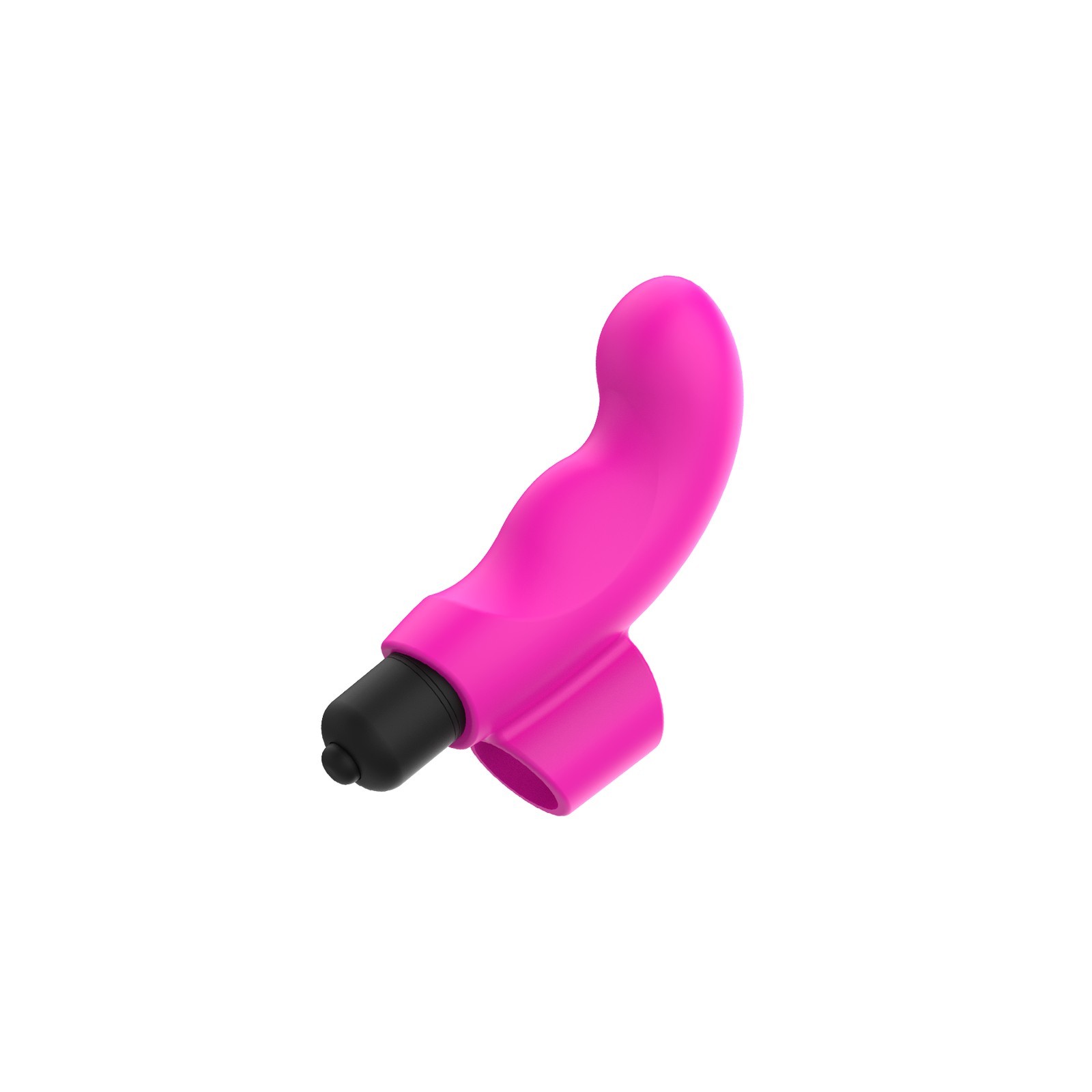 Ohmama Neon Pink Christmas Edition Finger Vibrator - Discreet Pleasure