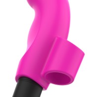 Ohmama Vibrador Dedal Rosa Neon Xmas Edition - Placer Discreto