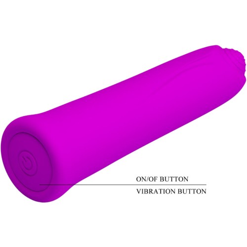 Pretty Love Curtis Mini Vibrator Super Power 12 Vibrations Purple