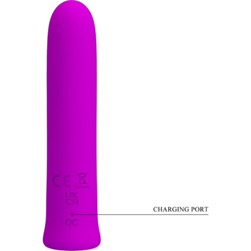 Pretty Love Curtis Mini Vibrator Super Power 12 Vibrations Purple