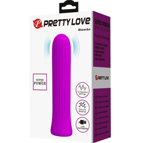 Pretty Love Blanche Vibrador - Potente Estimulador Clitoriano