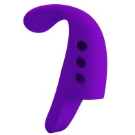 Pretty Love Gorgon Rechargeable Finger Vibrator Purple - 10 Functions