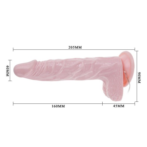 Realistic Rotating Dildo 20.5 Cm