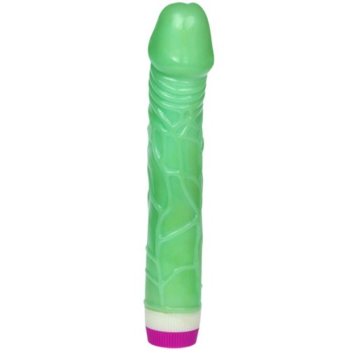 Vibrador Olas de Placer 23 cm Verde