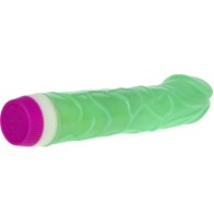 Vibrador Olas de Placer 23 cm Verde