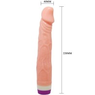 Baile Realistic Vibrating Dildo 22 cm