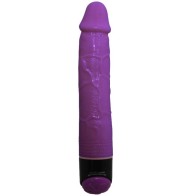 Colorful Realistic Jelly Vibrator 23 cm