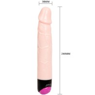 Colorful Vibration and Rotation Dildo 24cm