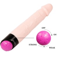 Colorful Vibration and Rotation Dildo 24cm