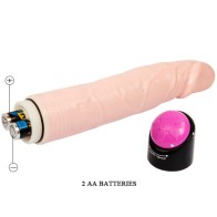 Colorful Vibration and Rotation Dildo 24cm