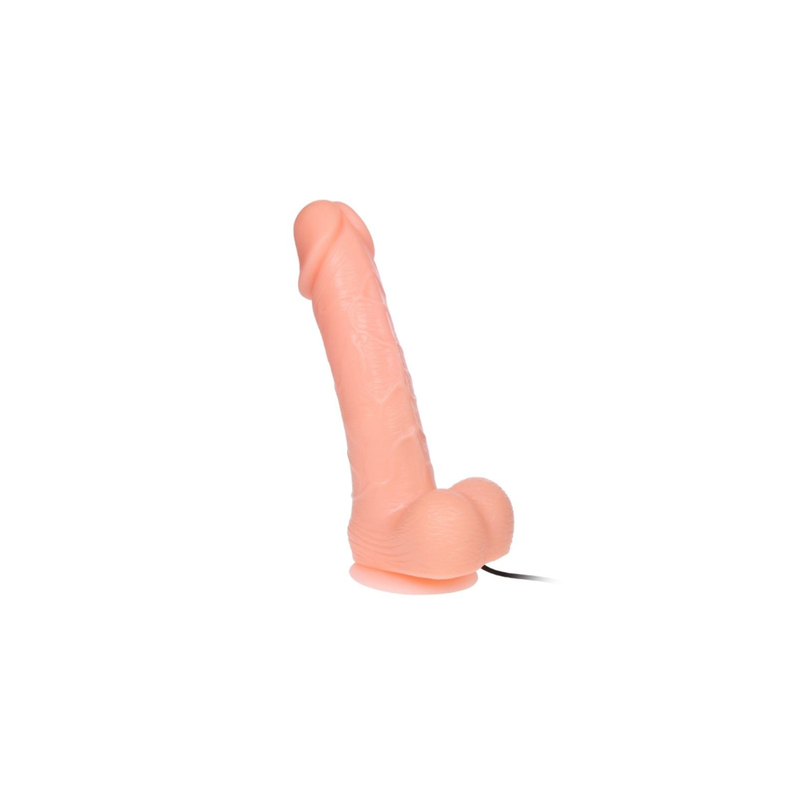 Dong Dildo Realístico Vibración Y Rotación 20 Cm para Placer Máximo