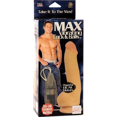 Dual Vibrating Max Realistic Penis