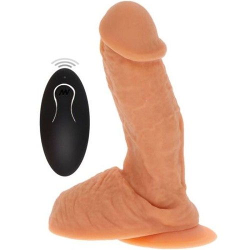 Natural Silicone Vibrator Dildo