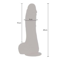 Dildo Vibrador Realista Rotador