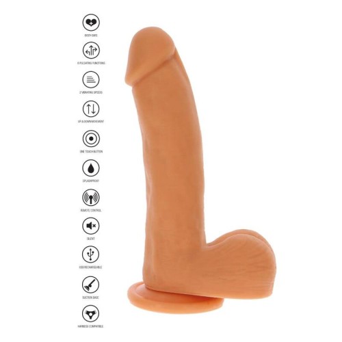 Dildo Empuje Magnético Pulsante Natural para Placer Realista