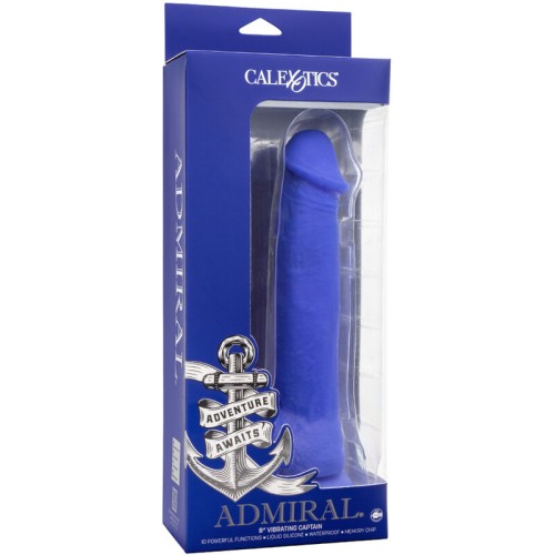 Admiral Captain - Dildo Realistico Vibrador Azul | Placer Vibrante