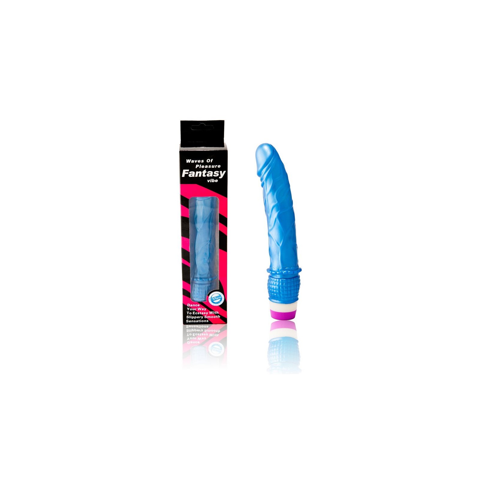 Baile - Waves Of Pleasure Vibrador 23 Cm Azul - Placer Supremo