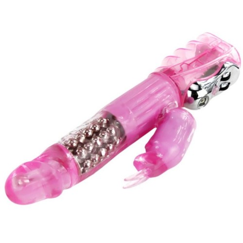 Vibrador Con Rotación Y Rabbit Multivelocidad