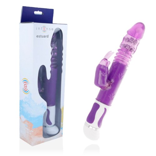 Intense Estuard Vibrador Rotador Up&Down Lila - Sensación Suprema