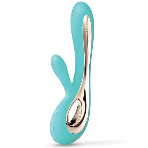 Soraya 2 Green Rabbit Vibrator for Luxurious Pleasure