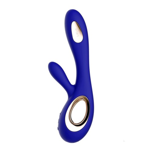 Soraya Wave Vibrador Rabbit Midnight Azul