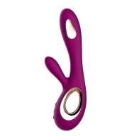 Soraya Wave Vibrador Conejo Morado