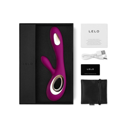 Soraya Wave Vibrador Conejo Morado