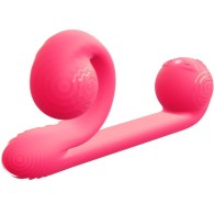 SNAIL VIBE Pink Multi-action Vibrator - Ultimate Pleasure Tool