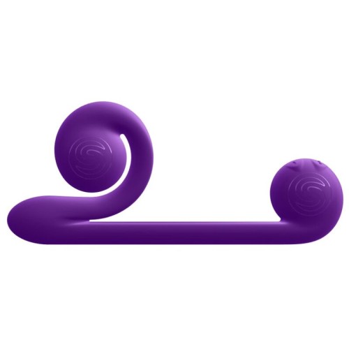 Vibrador Multiacción Lila SNAIL - Mejor Estimulación Dual