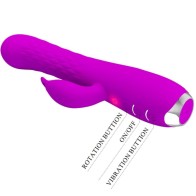 Vibrador Molly Con Rotación Y Múltiples Modos