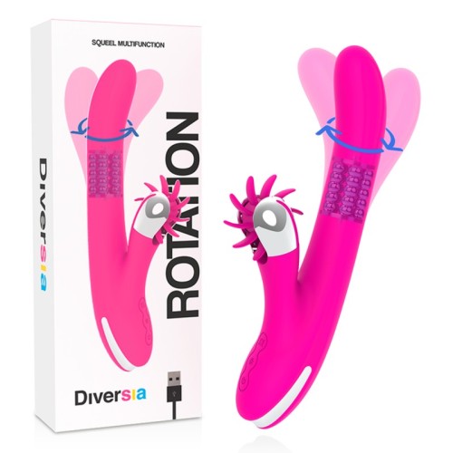 Diversia Bunny Rotation 24 Cm - Ultimate Pleasure