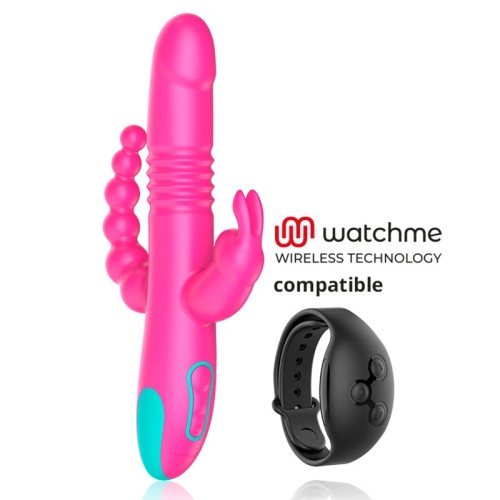 Donald Triple Stimulation: Anal, G-spot & Clitoris Compatible with Watch