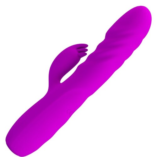 Pretty Love Melanie Rechargeable Rabbit Vibrator Purple