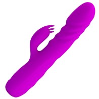 Pretty Love Vibrador Conejo Recargable Melanie Morado