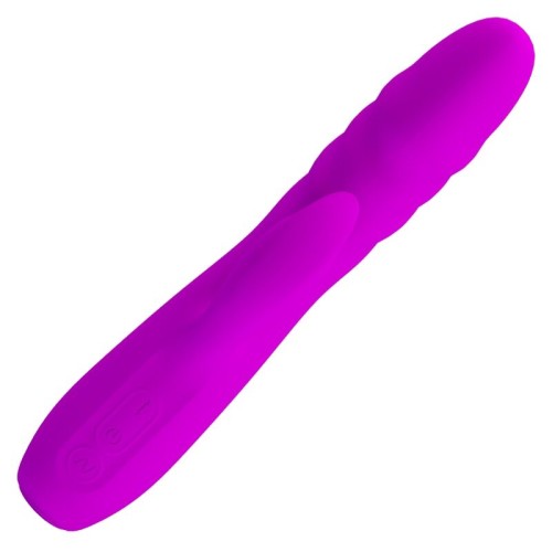 Pretty Love Melanie Rechargeable Rabbit Vibrator Purple