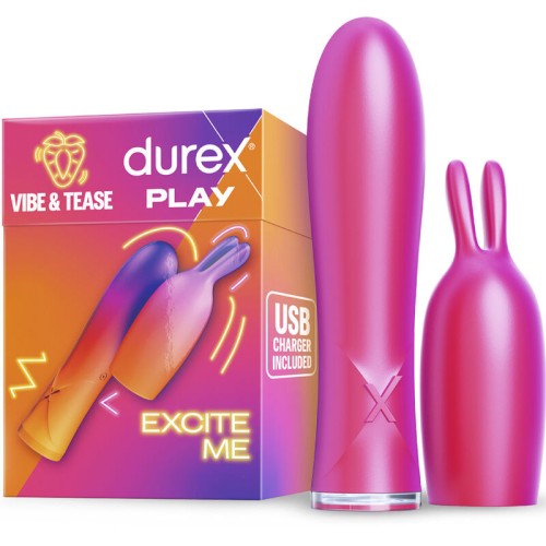 Durex - Vibrador Vibe & Tease para Placer Mejorado