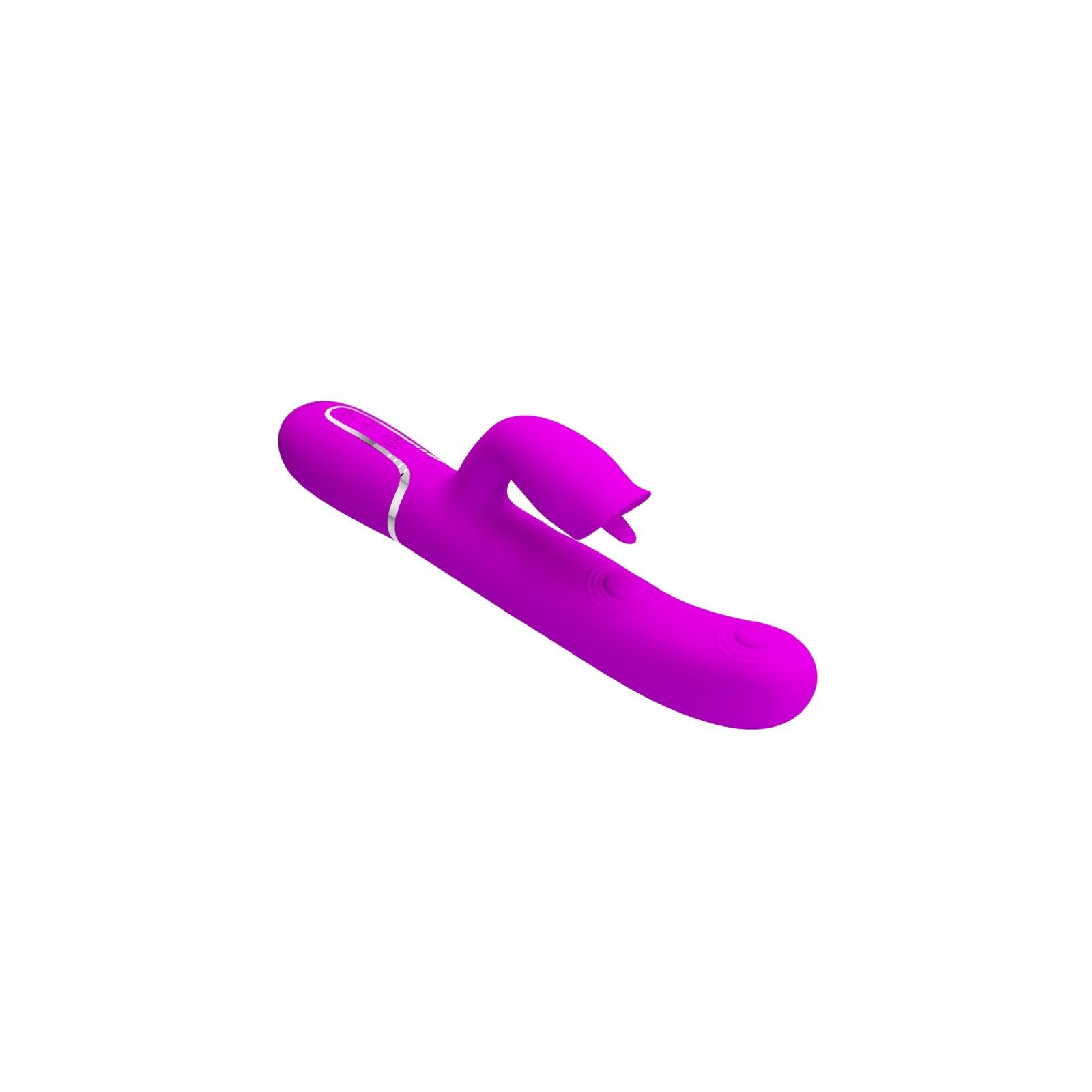 Pretty Love Rabbit Vibrator with Licking - Fuchsia