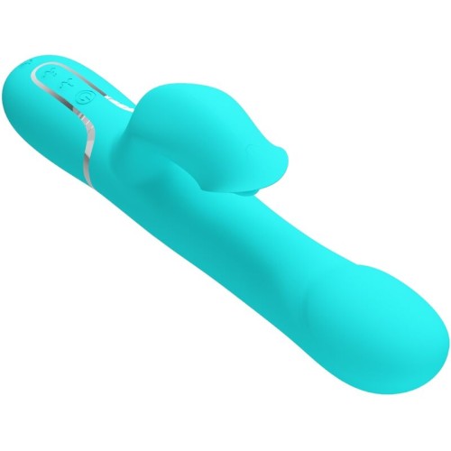 Pretty Love Aqua Green Rabbit Vibrator for Intense Pleasure