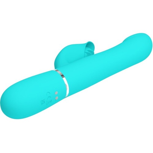 Pretty Love Aqua Green Rabbit Vibrator for Intense Pleasure