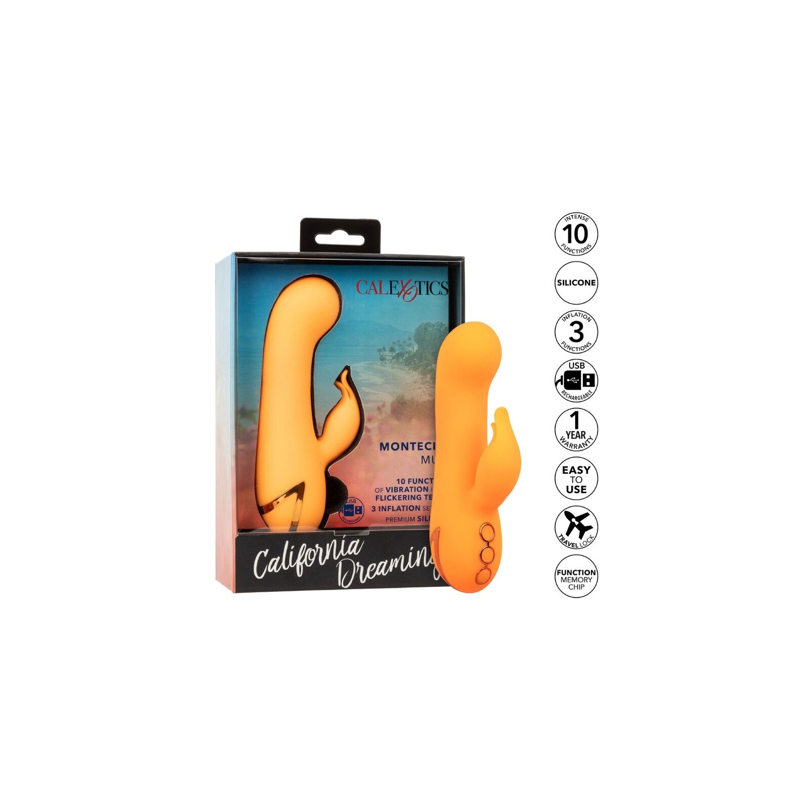 Montecito Muse Rabbit Vibrator - California Dreaming