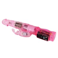 Baile Mini Rabbit Rotator Vibrator Pink - Multi-Function