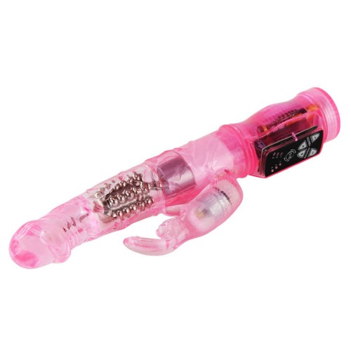 Baile Mini Rabbit Rotator Vibrator Pink - Multi-Function