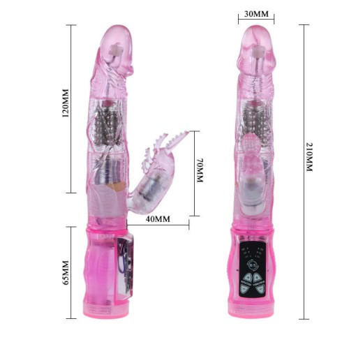 Baile - Mini Rabbit Vibrador - Placer Resistente al Agua